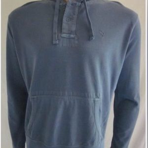 Polo Ralph Lauren Blue whitewashed Hoodie Sweatshirt in like new condition
